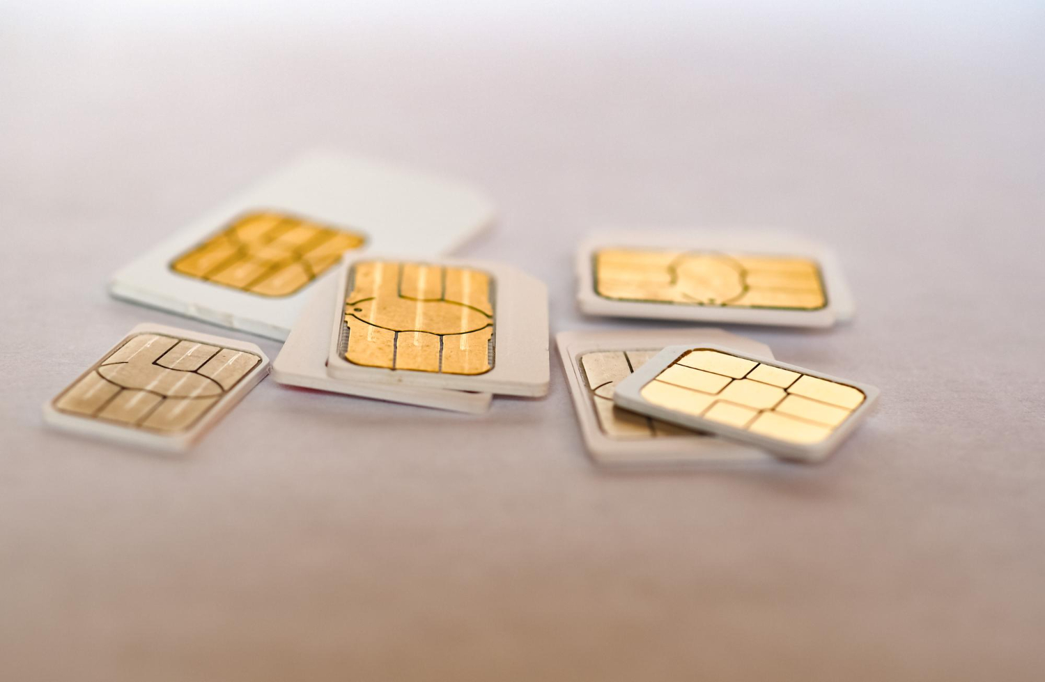 Evolution of the SIM card over time